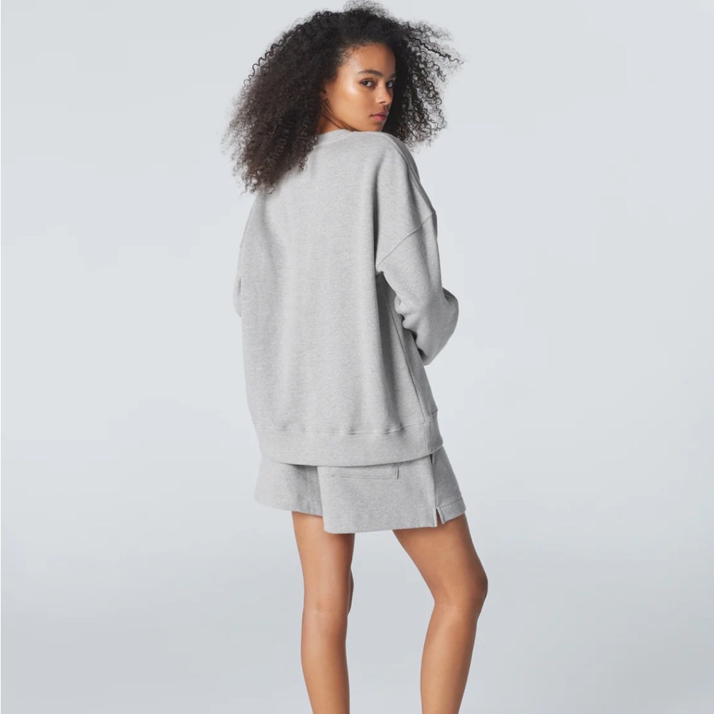 NEW NWT Daphne The Golden Night Sweatshirt Grey Melange XXL by Paige Desorbo - Picture 4 of 12